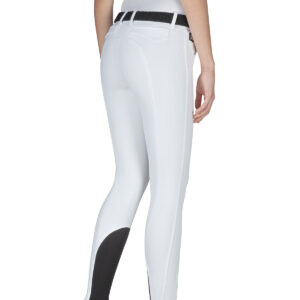 Equiline Brendak Knee Grip Ladies Competition Breeches - White